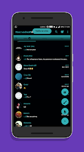 gbwhatsapp apk home screen with chats.
