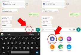 how to use attachments in Whatsapp Apk