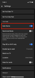 theme settings in youtube apk