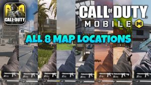 view of all 8 map locations.