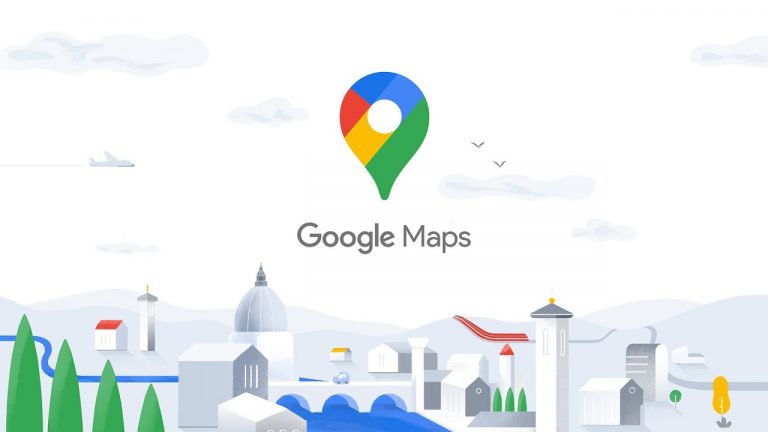 google maps apk logo inside cover photo.