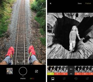 VSCO mod apk- images can be edited.