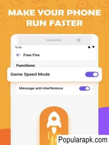 make your phone run faster using game speed mode in lulubox
