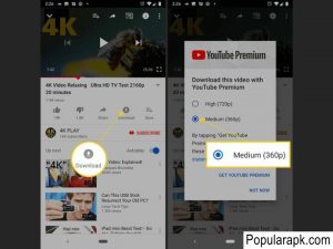 Youtube Premium Apk 16 33 36 Mod Unlocked Popularapk