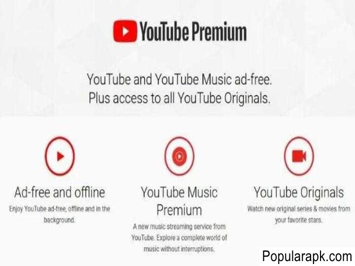 ad free and offline, youtube music premium, youtube originals
