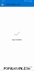 apk shows installed on the android system while installing mod apk