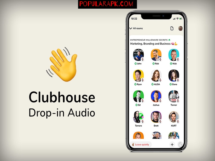 clubhouse mod apk unlocked version cover photo.