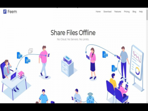 share files offline with Feem mod apk