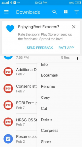root explorer apk. get the mod and pro apk version which is paid.