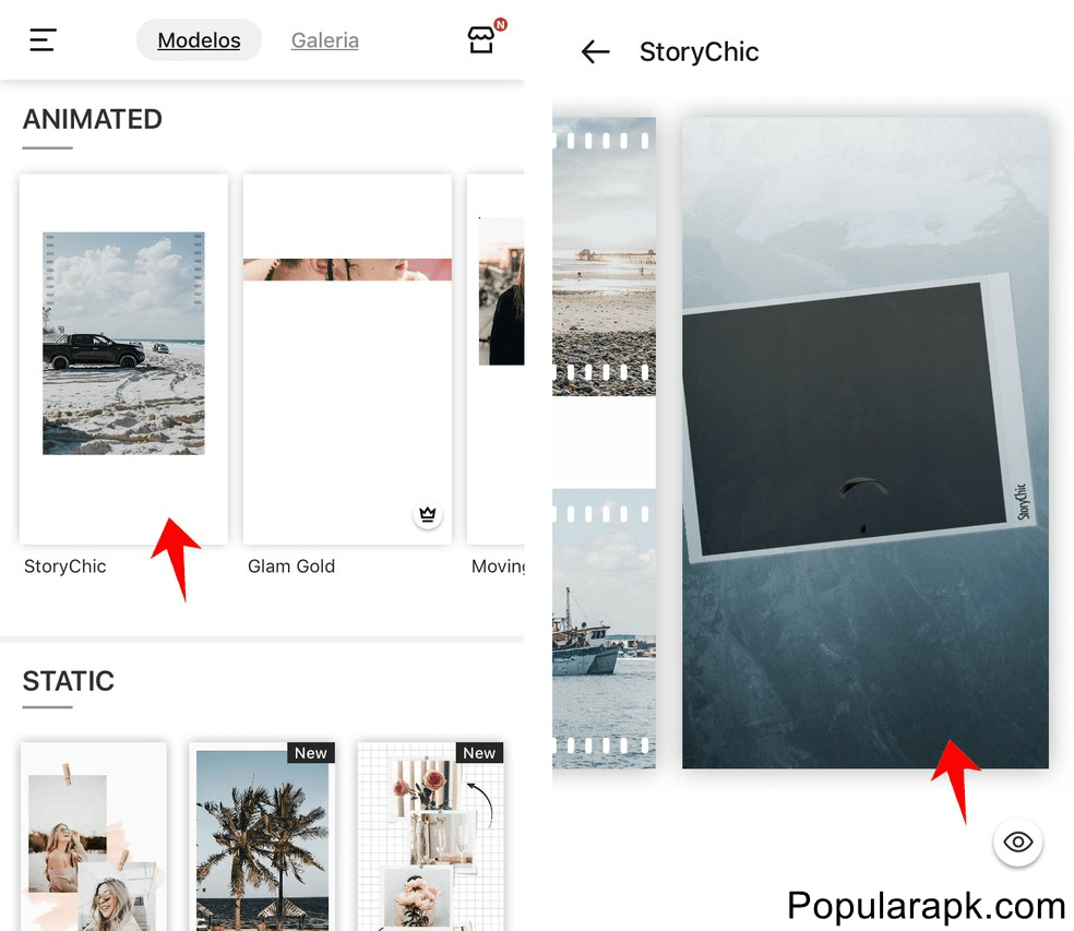 use templates to create awesome stories. this is an amazing insta story maker.