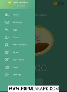 get prto version of forest stay focused from popularapk