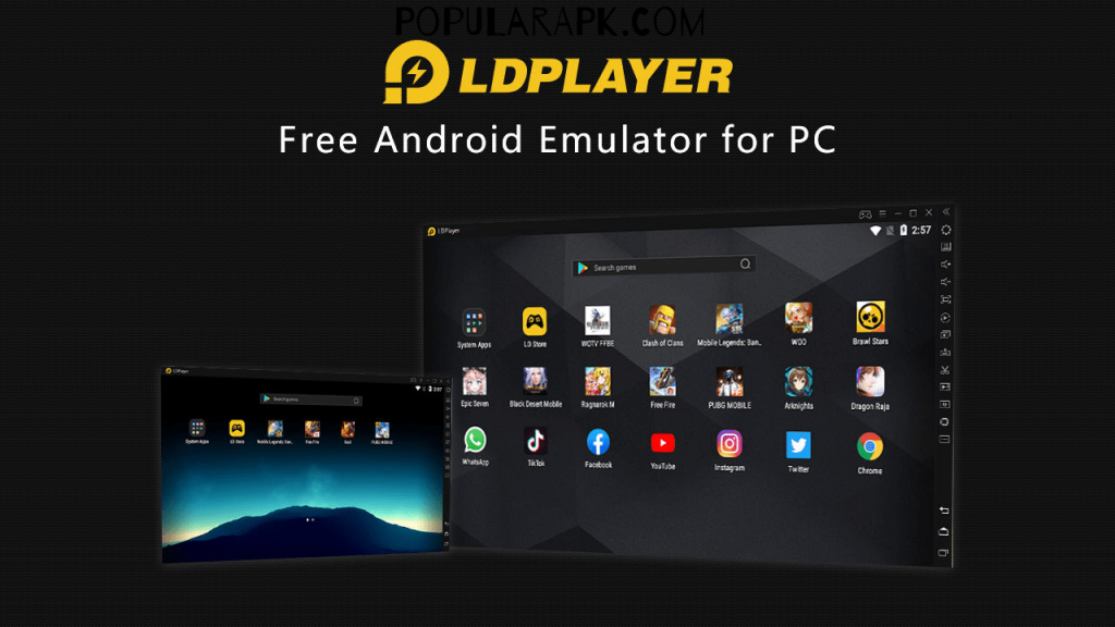 use ldplayer to install apps on your pc and play android games on laptop