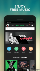 in this app you will get the most powerful collection of 40+ million songs that you have access to