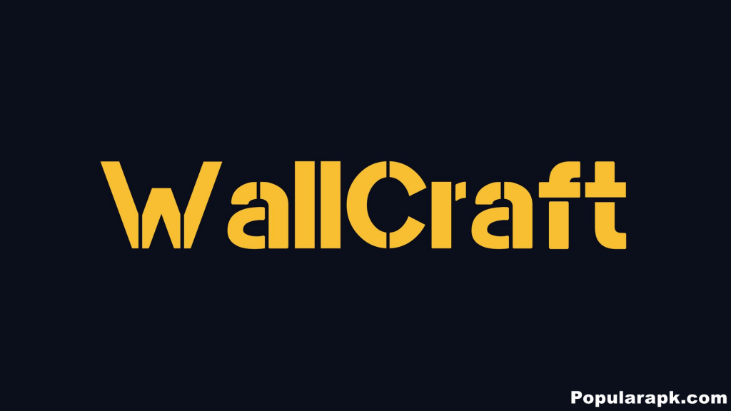 wallcraft mod apk logo image.