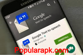 google text to speech app as seen on play store.