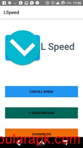 check L Speed options.