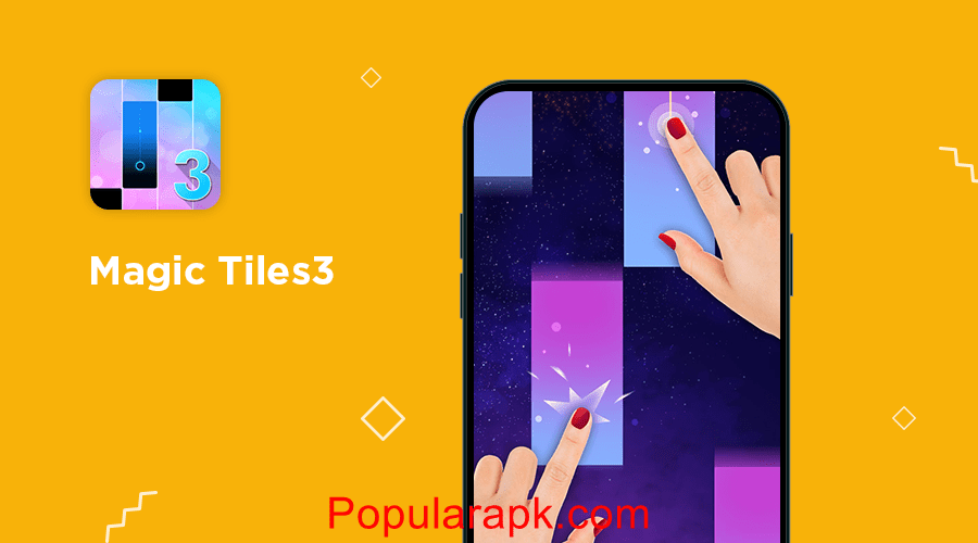 tap on tiles with fingers