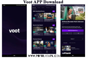 portayal of voot and howit looks inside.