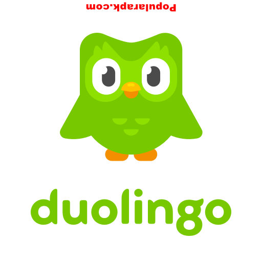 duolingo mod apk logo with name
