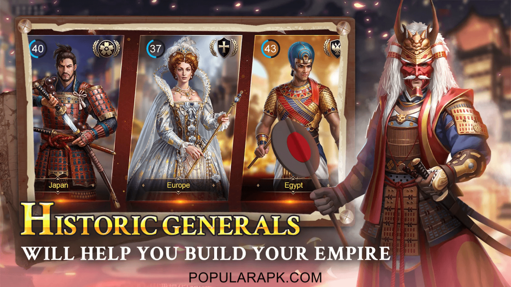 epic generals in evony mod apk