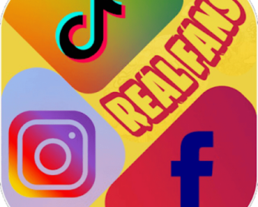 get real fans on your tiktok, facebook and instagram account.