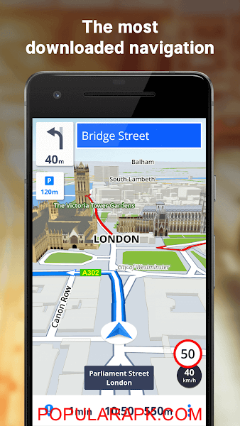 directions with traffic details in the app