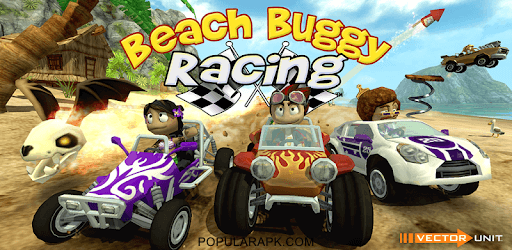 beach buggy racing mod apk cover image