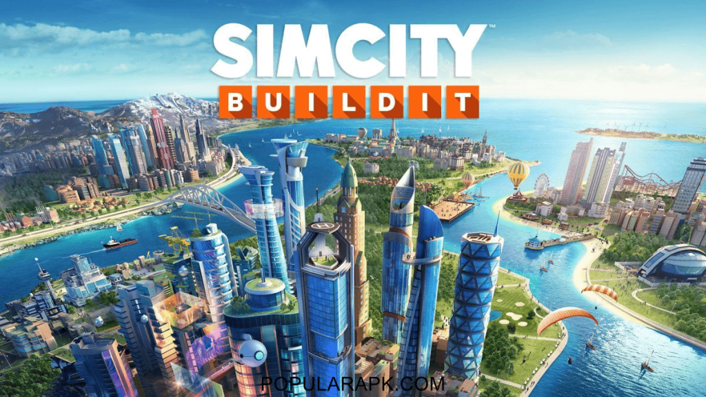 simcity buildit mod apk cover image