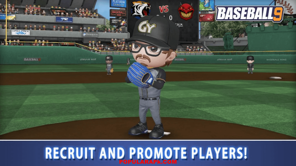 recruit and promote players.