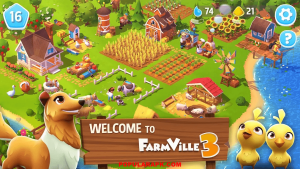 welcom to farmville 3 poster