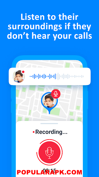 recording live audio from your kids phone