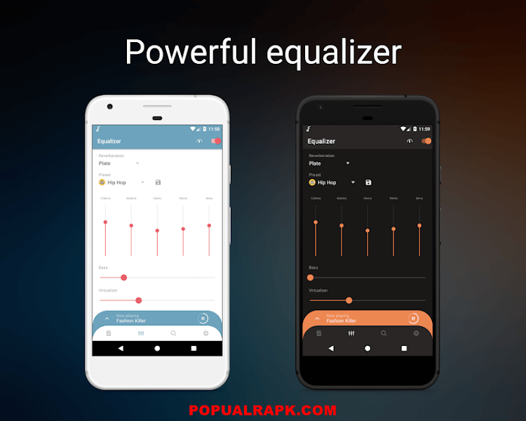 an equalizer in the player that really works.