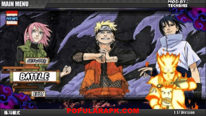 Enjoy this game with your friends in this action game naruto senki mod apk.