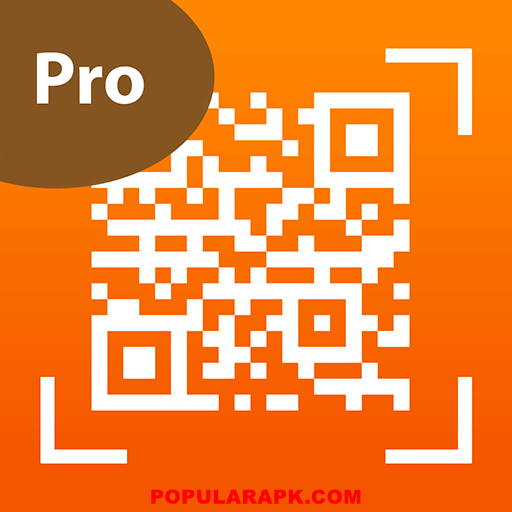 see the offoicial logo of QR Code Reader Pro mod apk.