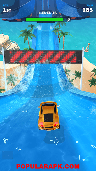 water tracks splash rides in game