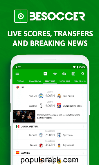 get live score in matches with commentary.