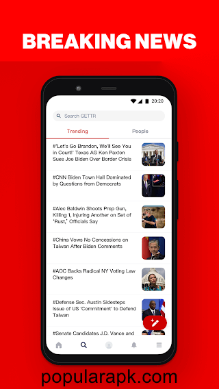 Read daily breaking news with this app.