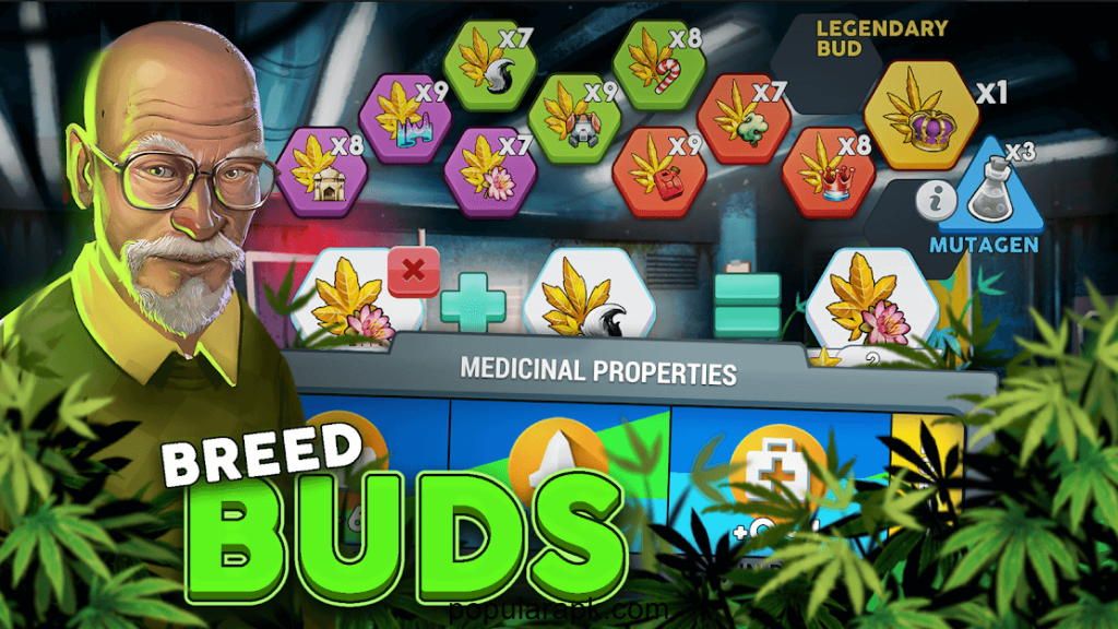 grow and sell buds in hempire mod apk game