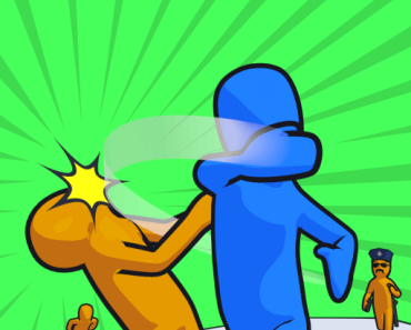 Displaying the offical logo of Slap and Run mod apk.