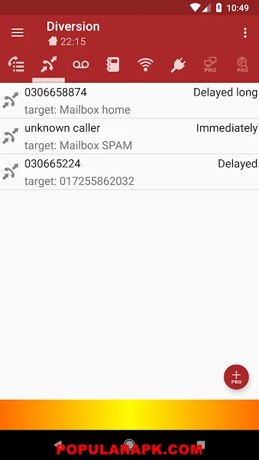 Using BoxToGo mod apk you can divert your calls drieclty.