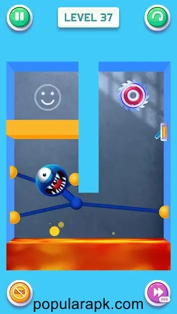 avoid the deadly traps in huggy stretch mod apk.