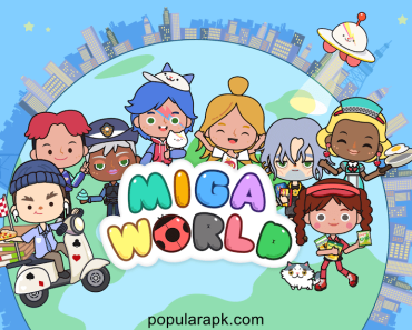 showing the wonderful promotional image of miga town mod apk.