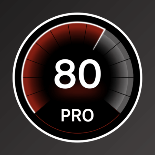 showing the official logo of speed view gps pro apk.