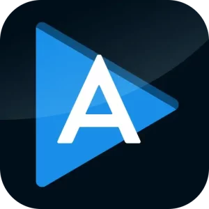 this is the official logo of animixplay mod apk.