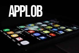this is the logo of applob mod apk.
