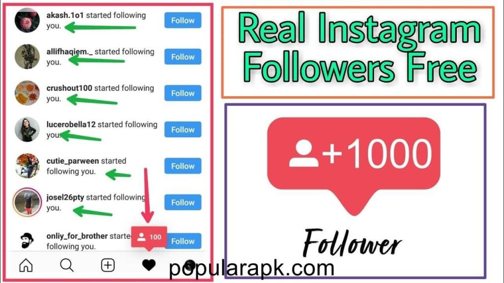 get real instagram followers for free.