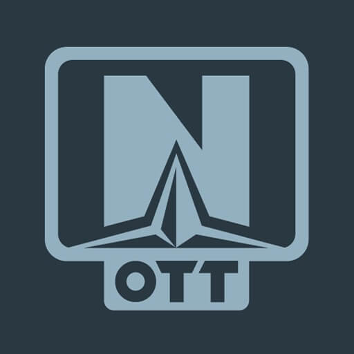 this is the official logo of ott navigator iptv apk.