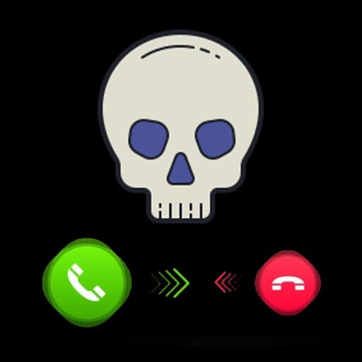 this is the official logo of caller skull application.