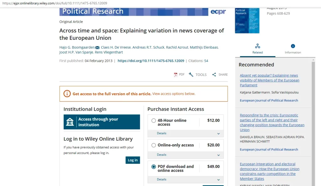 see the abstract of research paper for relevancy to your topic