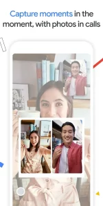 capture moments while video calling.